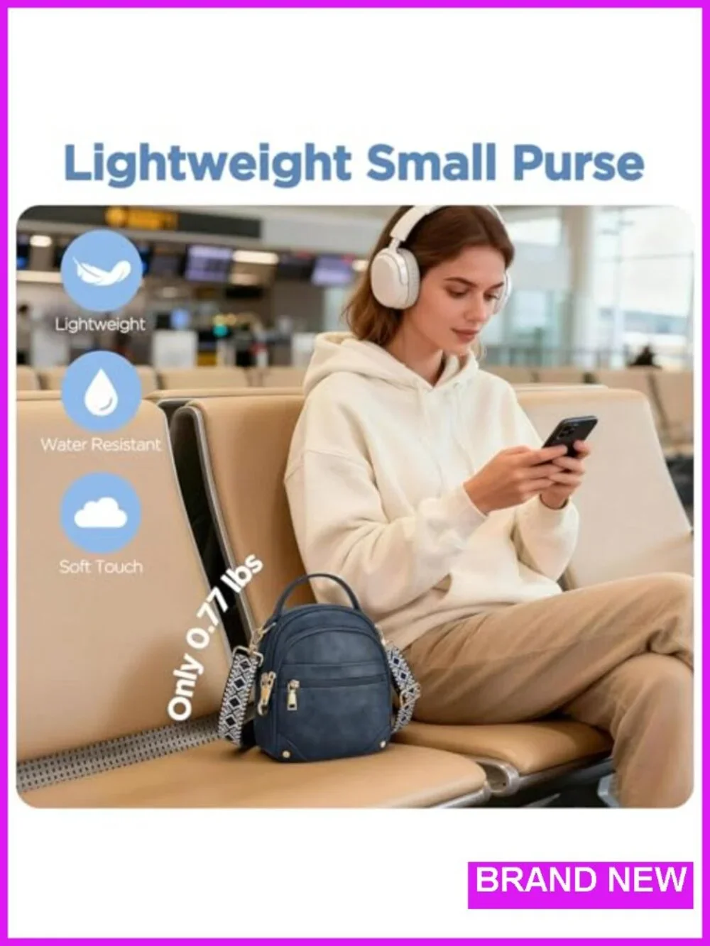 N/A compact crossbody